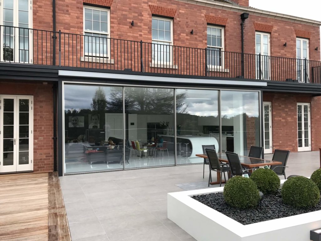 4 pane ultraline sliding doors