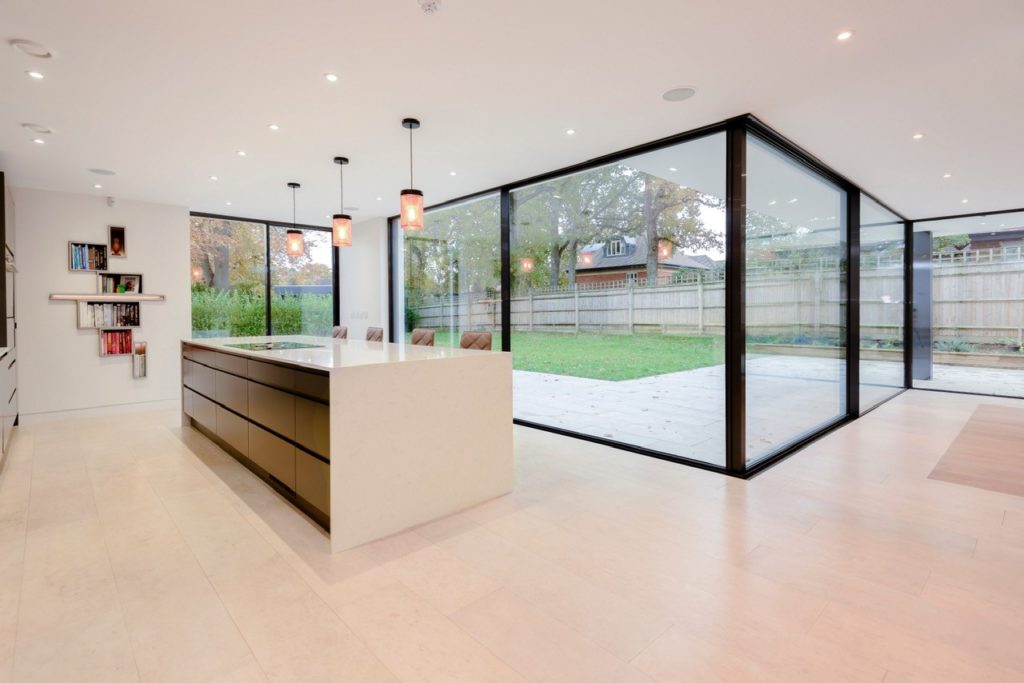 McKee Ultraline slimline sliding doors installation Ascot (4)