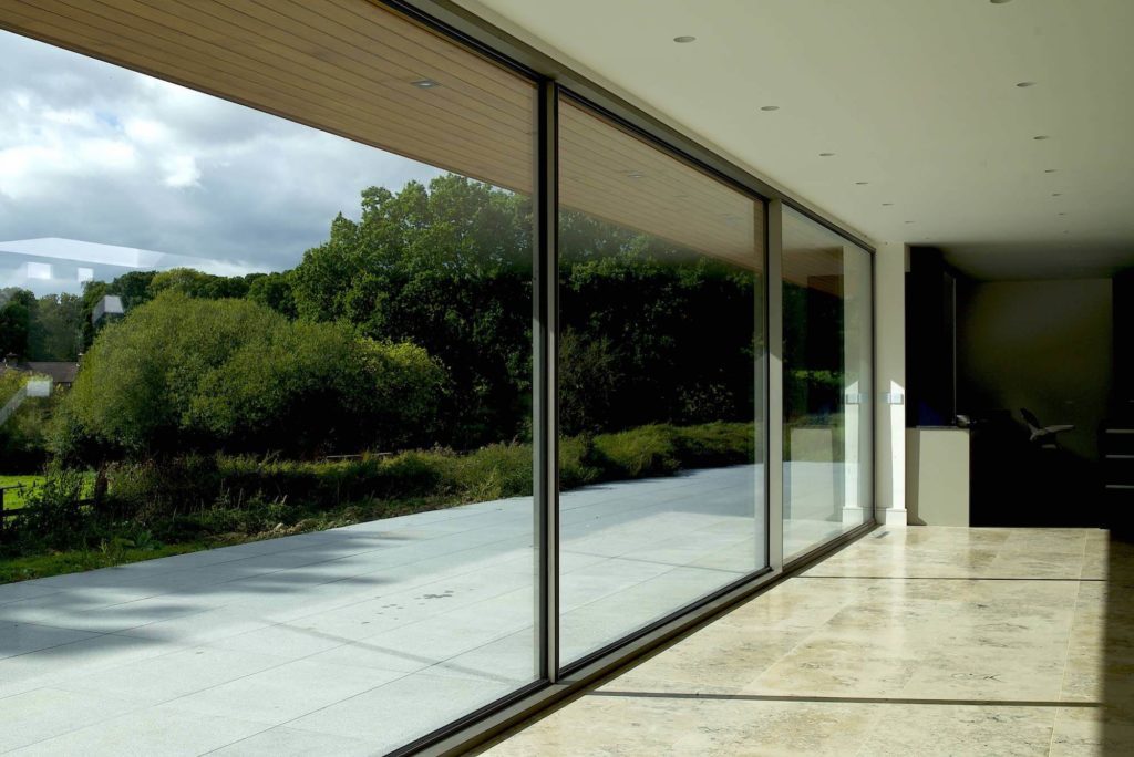 Ultraline large 4 pane sliding door installation gough