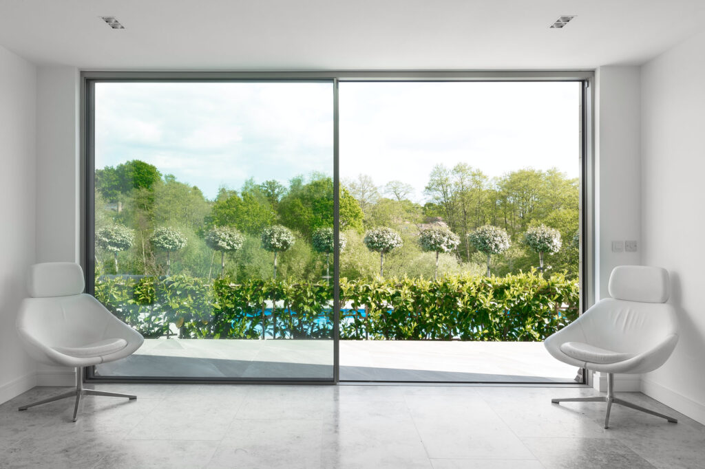 Ultraline slimline sliding doors